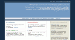 Desktop Screenshot of fondazionemoschettini.it